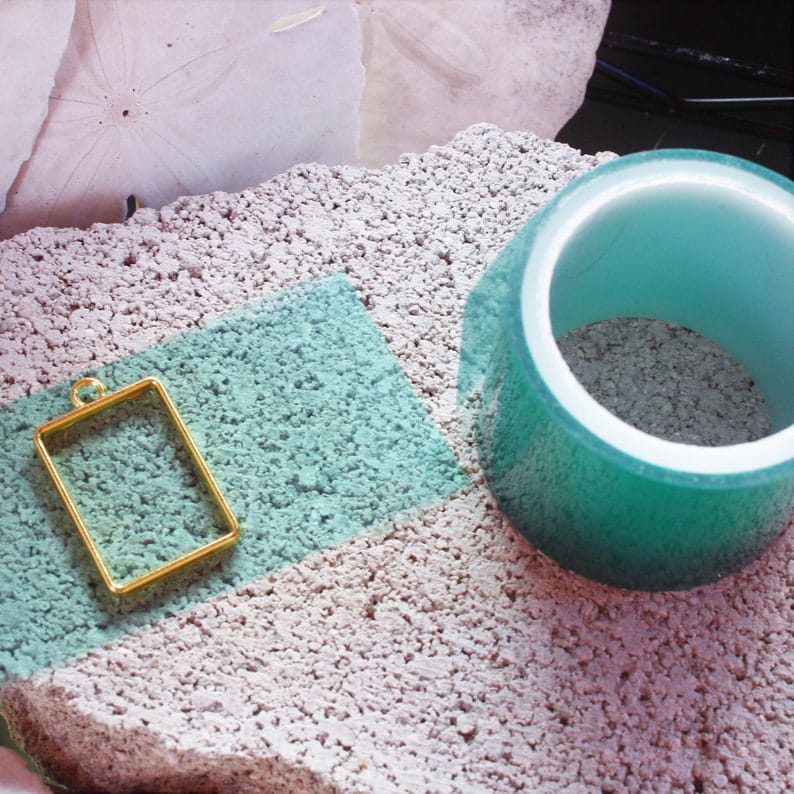 open bezel tape, resin bezel tape, jewelry making tape, open back bezel tape, UV resin tools, epoxy resin accessories, resin jewelry supplies