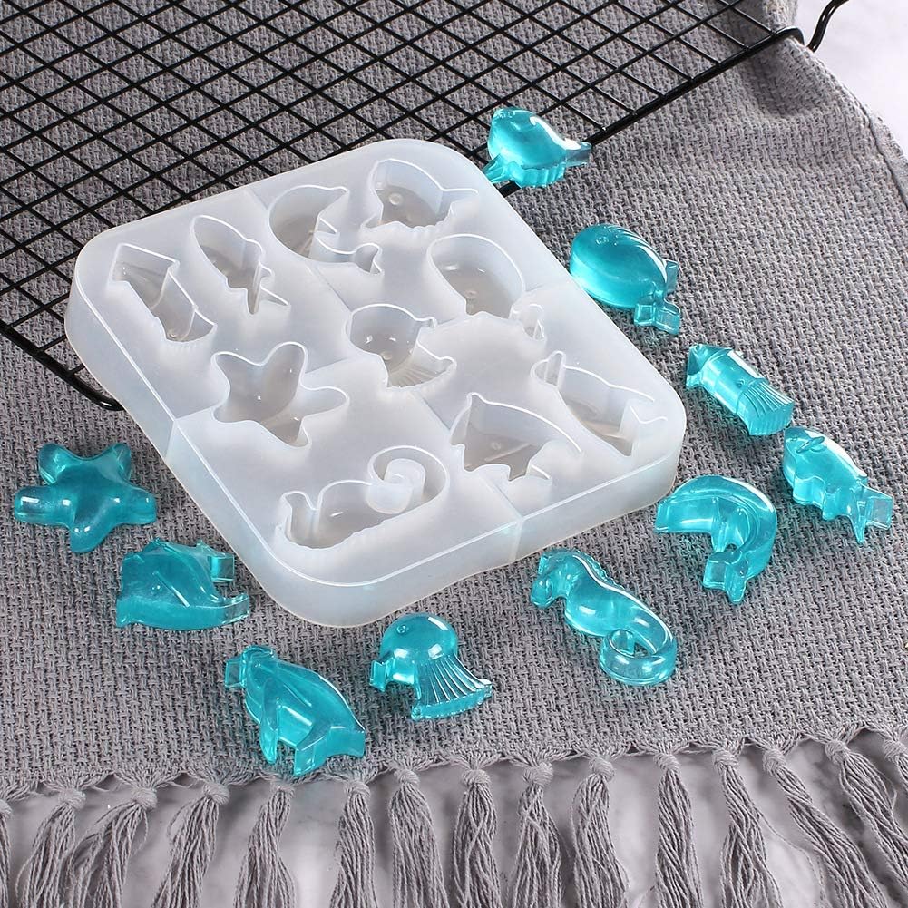3d marine theme silicon mould