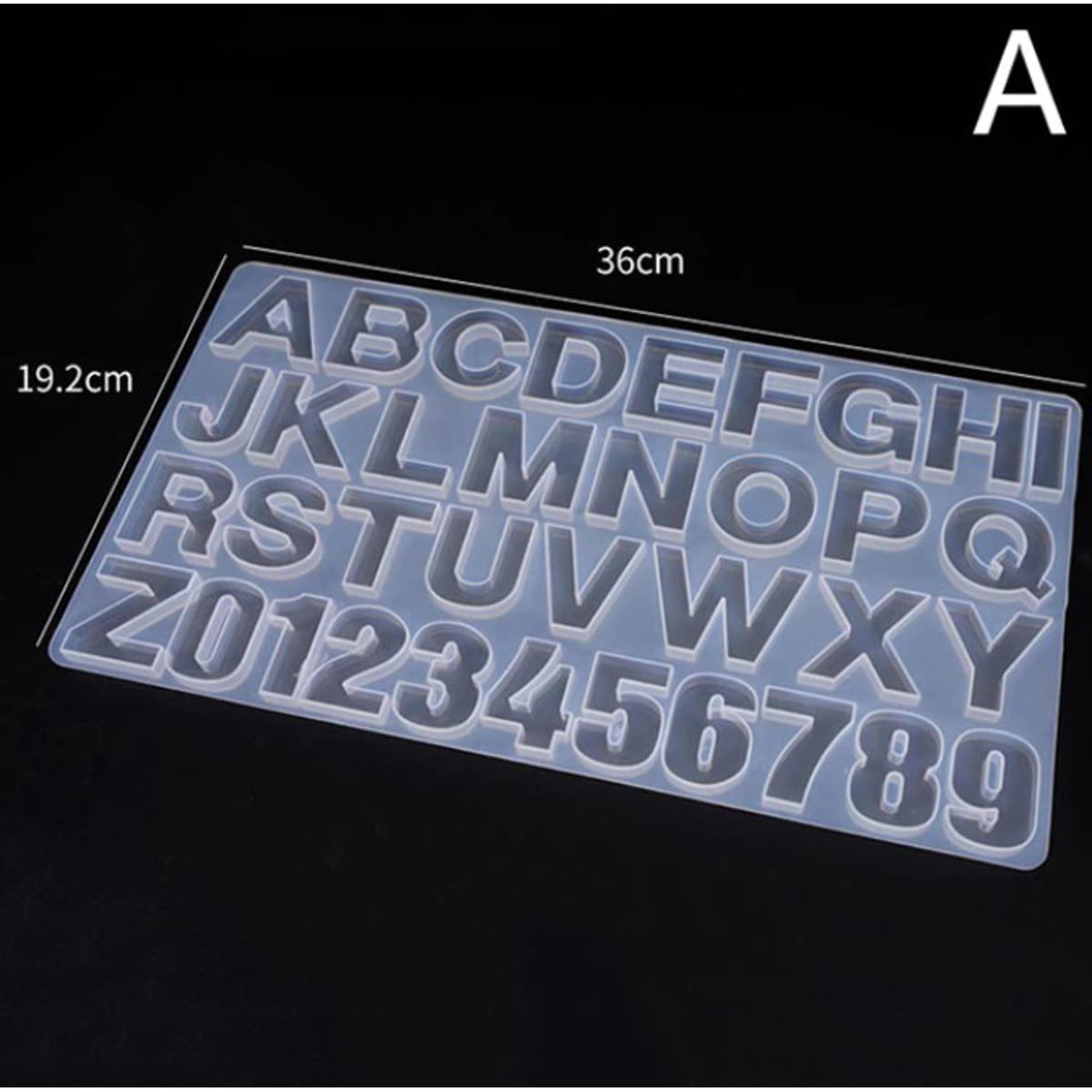 Alphanumeric Silicon Mold - Image 7
