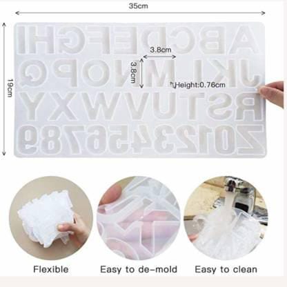 Alphanumeric Silicon Mold - Image 5