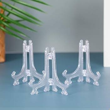 Clear Plastic Easel Stand For Art Display (Pack of 2 pcs) - Image 2
