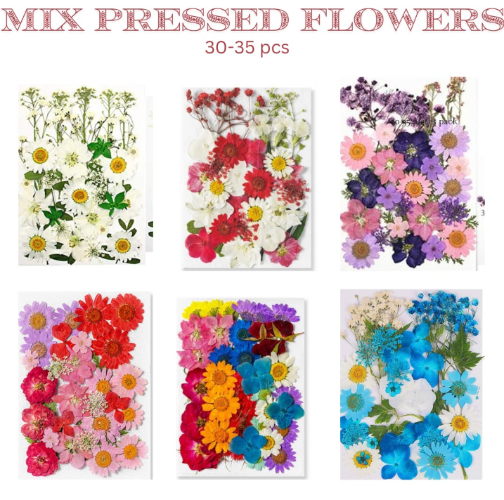 dried pressed flowers, dried flowers for resin, pressed flower pack, resin flower supplies, real dried flowers for crafts, botanical resin art, natural dried flowers