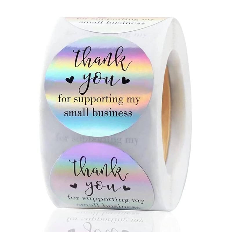 thank you stickers, thank you labels roll, packaging stickers, small business stickers, thank you seal labels, handmade packaging stickers, order sealing stickers