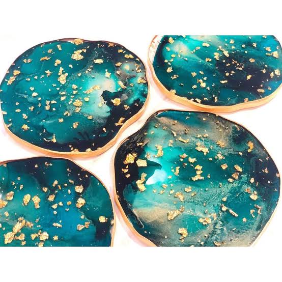 Foil Flakes for Resin β Metallic Leaf Gold & Silver (2 gm) - Image 5