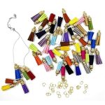 leather tassels for keychain, diy tassels, faux leather tassels, tassels for bag accessories, resin craft tassels, jewelry making tassels, cellphone charm tassels, home decor tassels