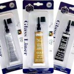 Keep Smiling glass liner, glass outliner paint, resin art liner, outlining paint for glass, mandala liner paint, resin detailing paint, craft outliner 21 ml