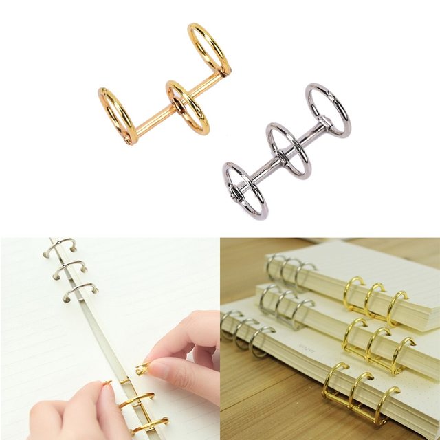 2 pcs 3Hole Metal Binder for Resin Books , Crafts , Files 20 mm - Image 3