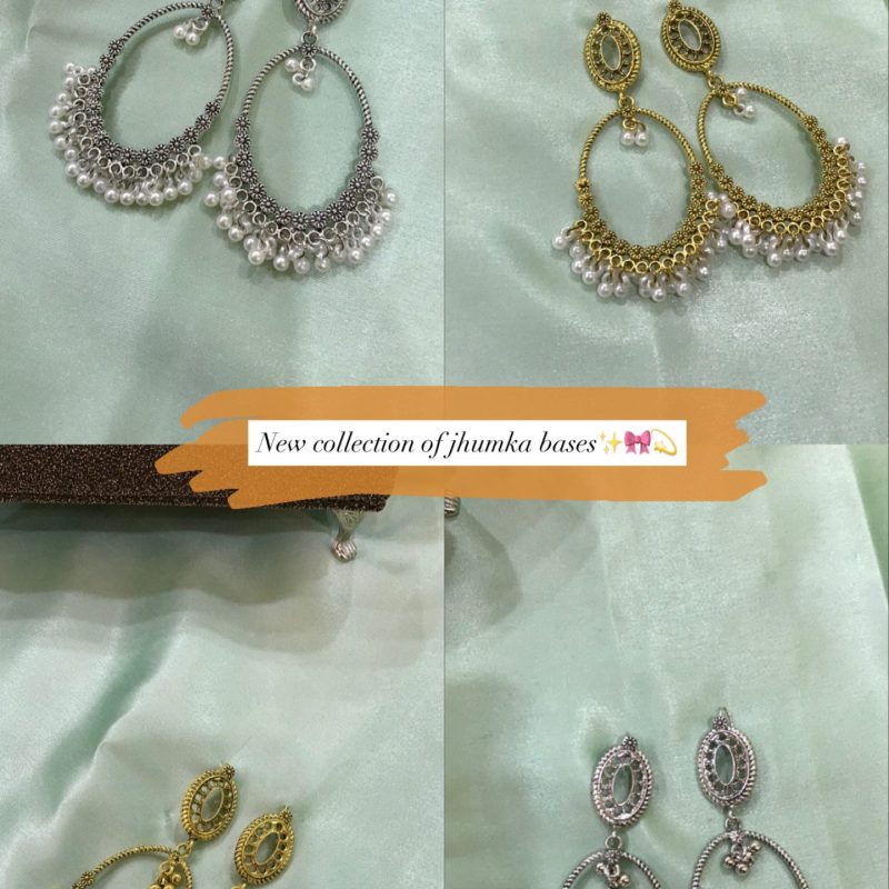 Premium Quality Jhumka Bases
