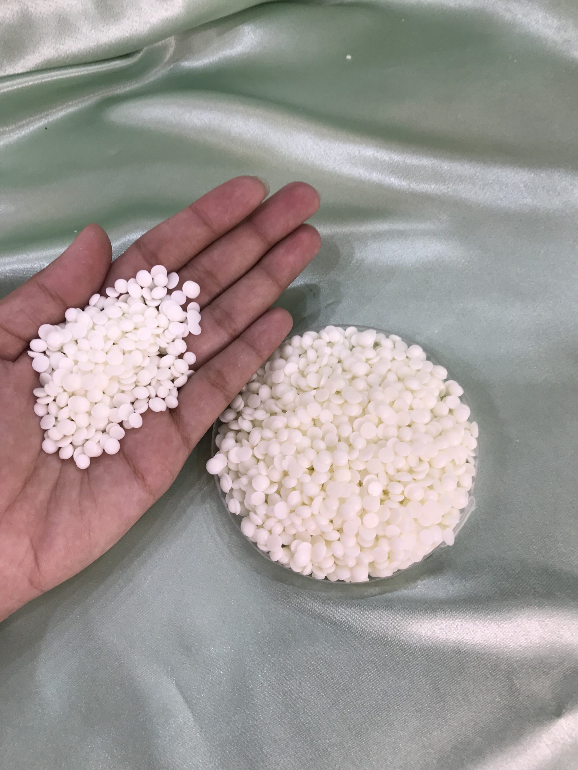 Premium White Wax Beads-200gm