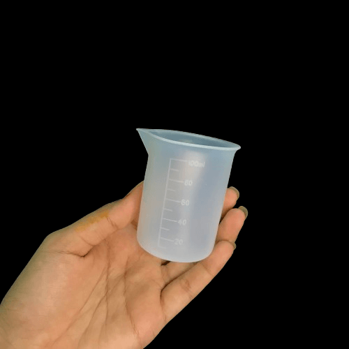 silicone measuring cup, 100ml measuring cup, resin mixing cup, epoxy resin cup, candle making tools, silicone mixing cup, resin supplies, craft measuring cup, reusable silicone cup, DIY resin tools
