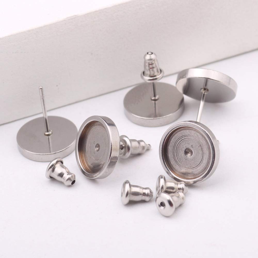 Stainless Steel Stud Bases (1 pair) - Image 3