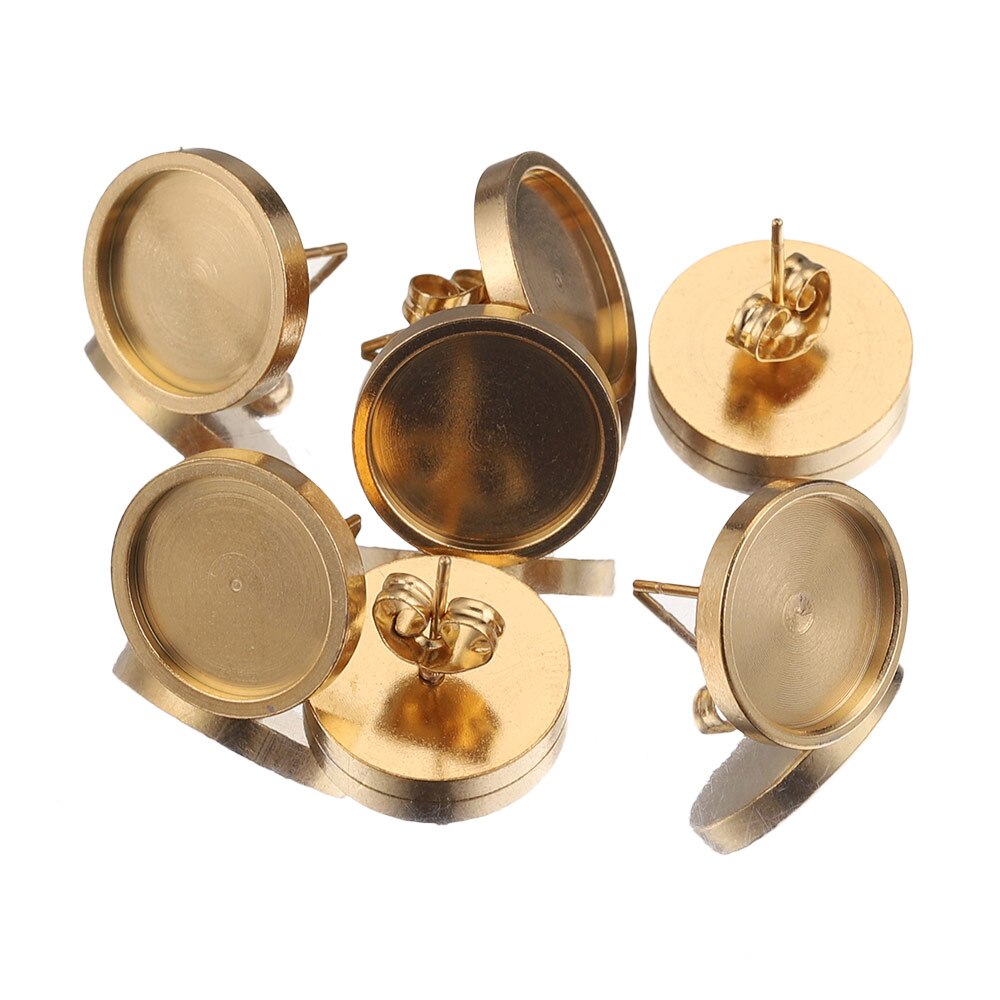 Stainless Steel Stud Bases (1 pair) - Image 2