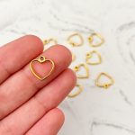 mini necklace bezel small resin pendant bezel blank necklace bezel resin pendant setting epoxy resin bezel UV resin pendant base DIY necklace making mini pendant jewelry resin jewelry supplies jewelry making findings