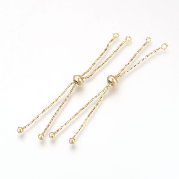 golden adjustable slider chain adjustable bracelet chain slider chain for bracelets gold bracelet chain DIY jewelry chain resin bracelet chain adjustable jewelry finding bracelet making supplies golden jewelry findings handmade bracelet supplies